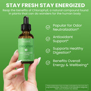 Chlorophyll Liquid Drops with Copper