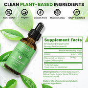 Chlorophyll Liquid Drops with Copper