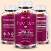Hearten Beet Root Gummies (Sugar Free - Blueberry Flavor) 1500 mg